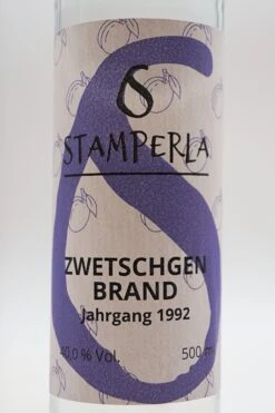 1992 Zwetschgenbrand -Getränke Verkaufsgeschäft 1992Zwetschgenbrand2