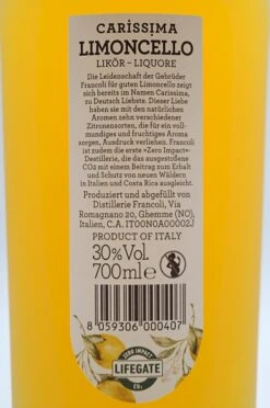 Limoncello -Getränke Verkaufsgeschäft CarissimaLimoncello3