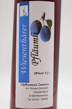 Wiesenthauer Pfläumli Likör -Getränke Verkaufsgeschäft DSC00310