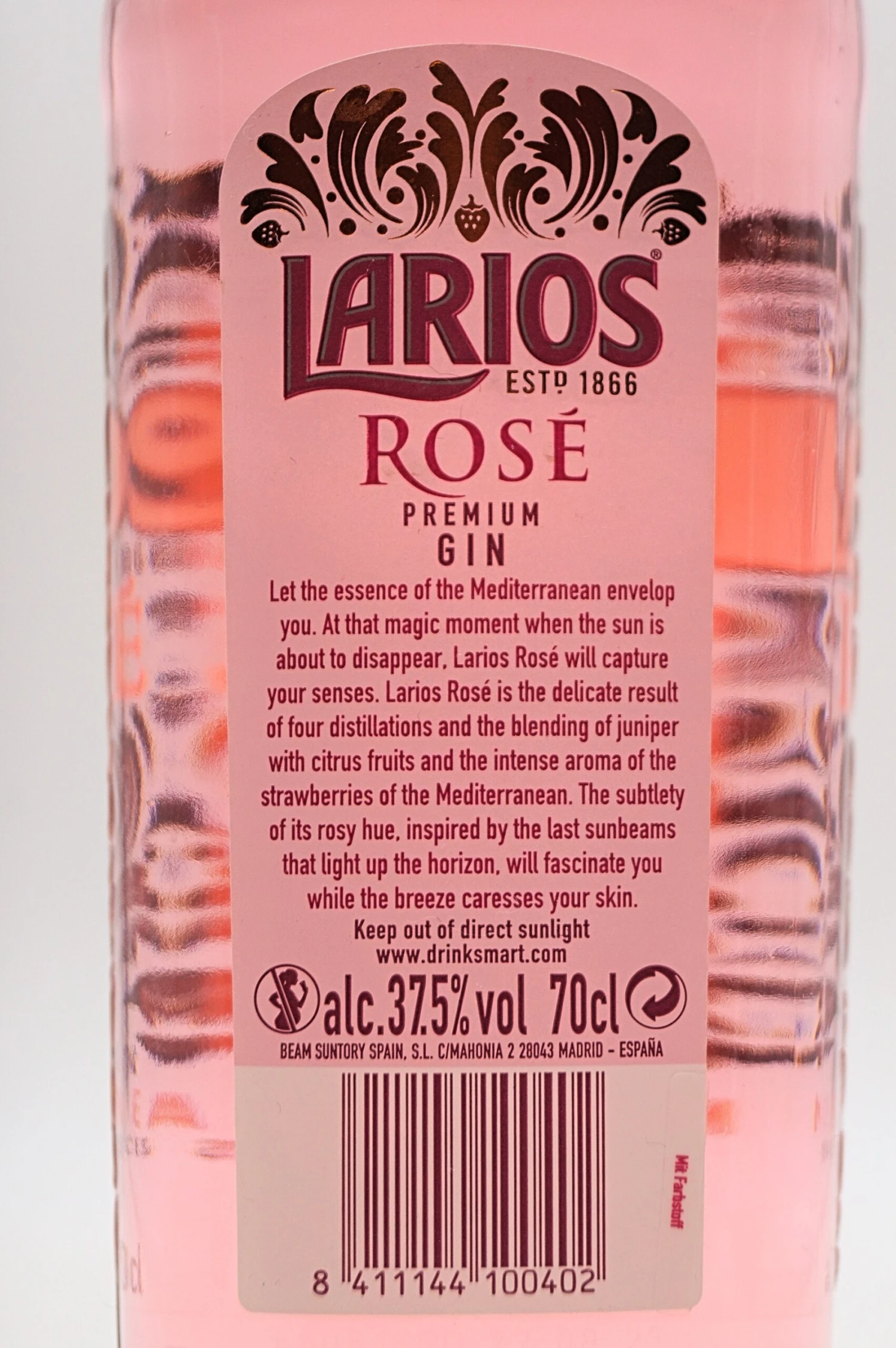 Rose Premium Gin 6 Rose Premium Gin – Bild 4