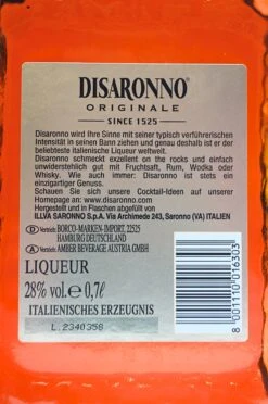 Amaretto -Getränke Verkaufsgeschäft DSC00655