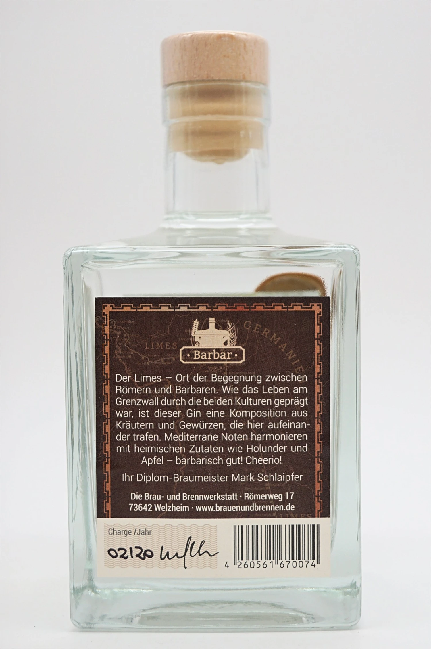 Barbar London Dry Gin 4 Barbar London Dry Gin – Bild 2