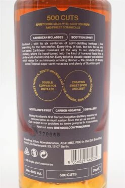 500 Cuts Spiced Spirit Drink Rum -Getränke Verkaufsgeschäft dsc01216