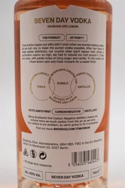 Seven Day Vodka Rhubarb And Lemon 10 Seven Day Vodka Rhubarb And Lemon -Getränke Verkaufsgeschäft dsc01246