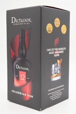 12 Jahre Ultra Premium Reserve Columbian Aged Rum -Getränke Verkaufsgeschäft dsc01254