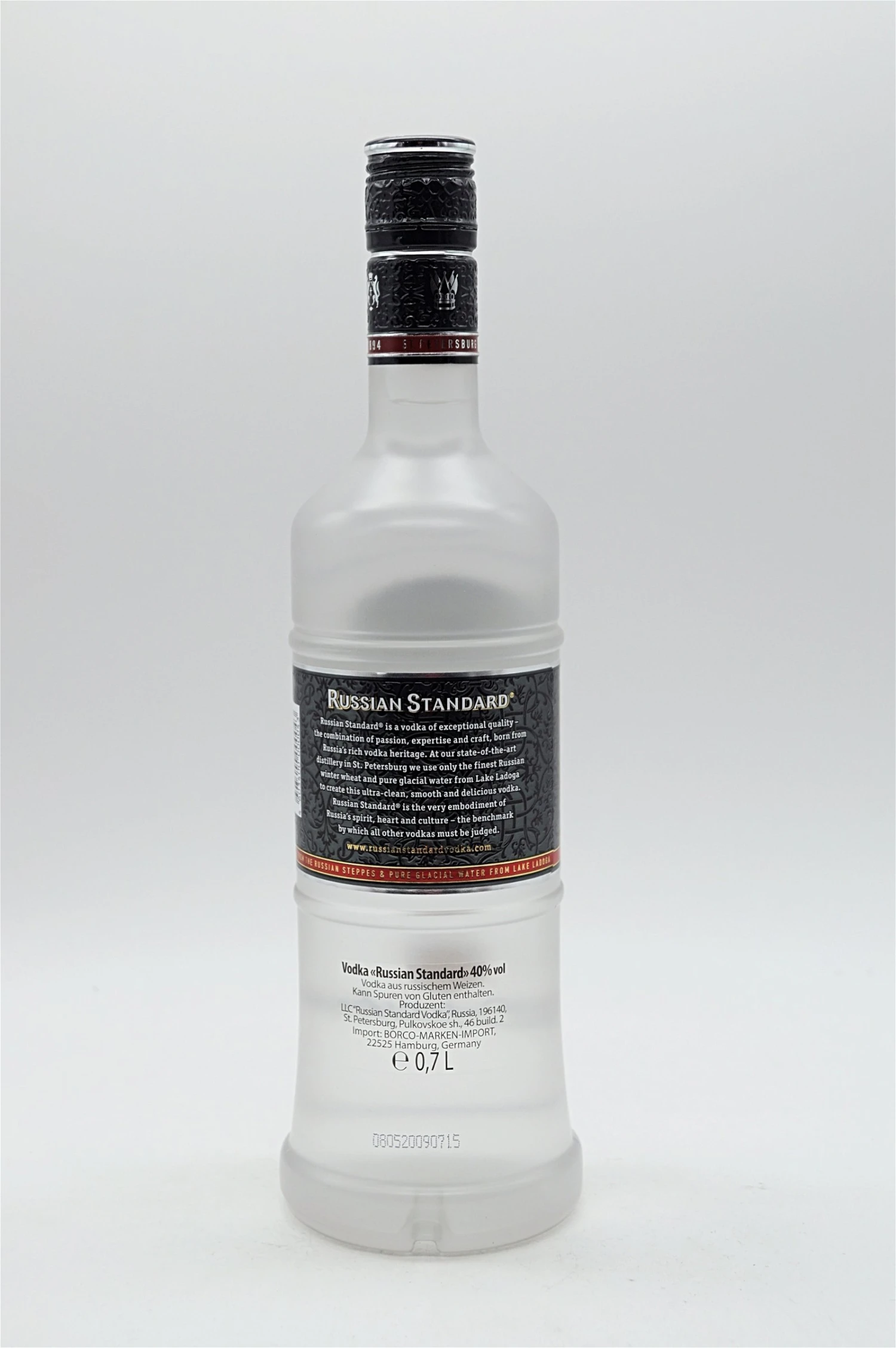 Russian Standard Original Vodka 4 Russian Standard Original Vodka – Bild 2