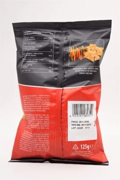 Tortilla Chips Hot Chili Taste 10x125g Sparset -Getränke Verkaufsgeschäft dsc01749