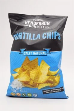 Tortilla Chips Salty Natural 10x125g Sparset -Getränke Verkaufsgeschäft dsc01750