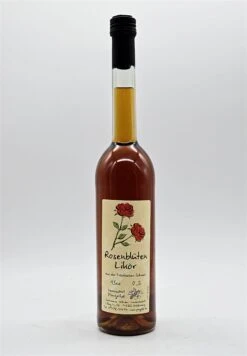 Rosenblütenlikör