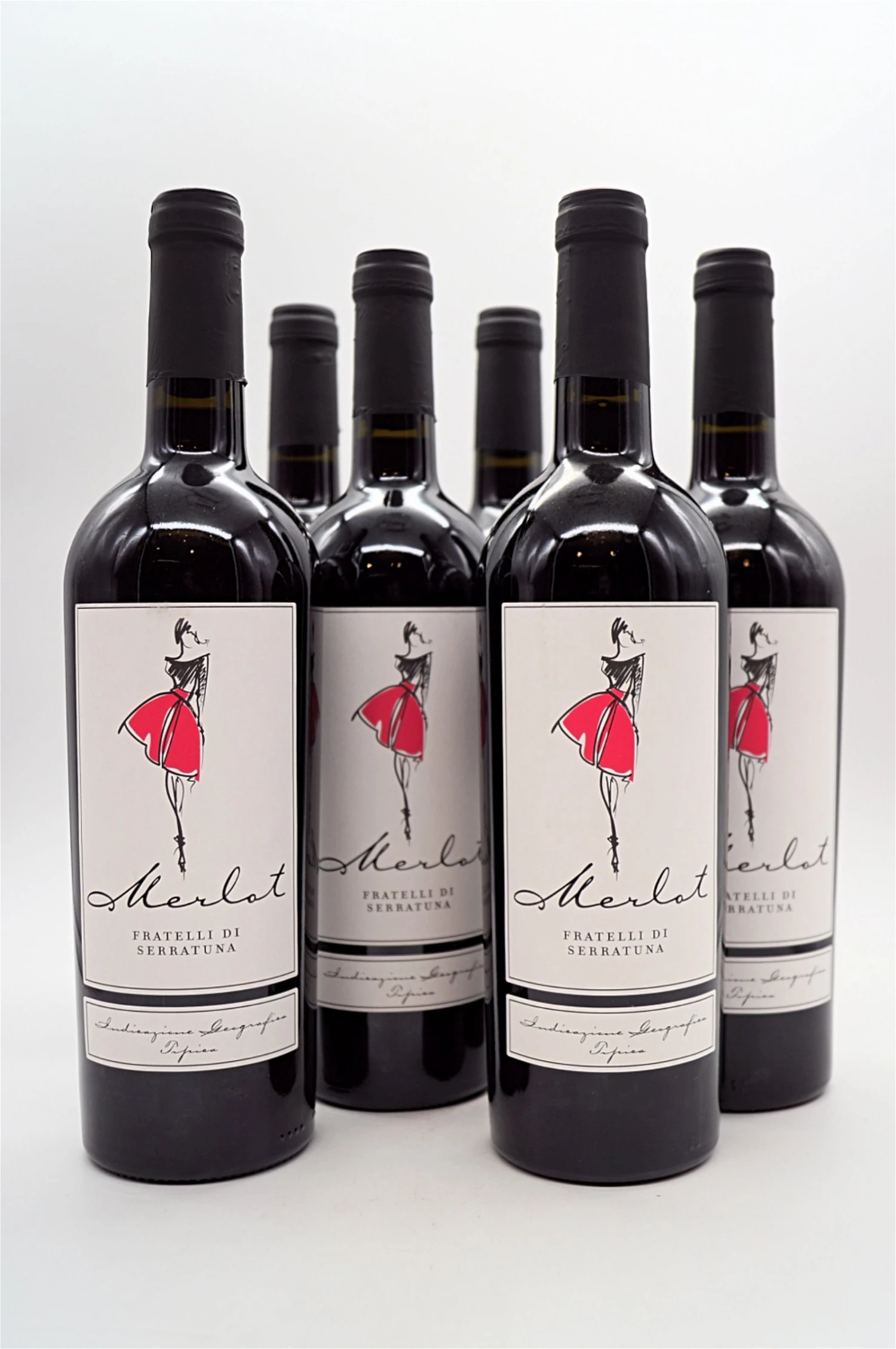 Fratelli Di Serratuna Merlot I.G.T. 6 X Fl. Sparset 3 Fratelli Di Serratuna Merlot I.G.T. 6 X Fl. Sparset