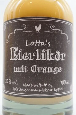 Eierlikör Mit Orange -Getränke Verkaufsgeschäft dsc09270
