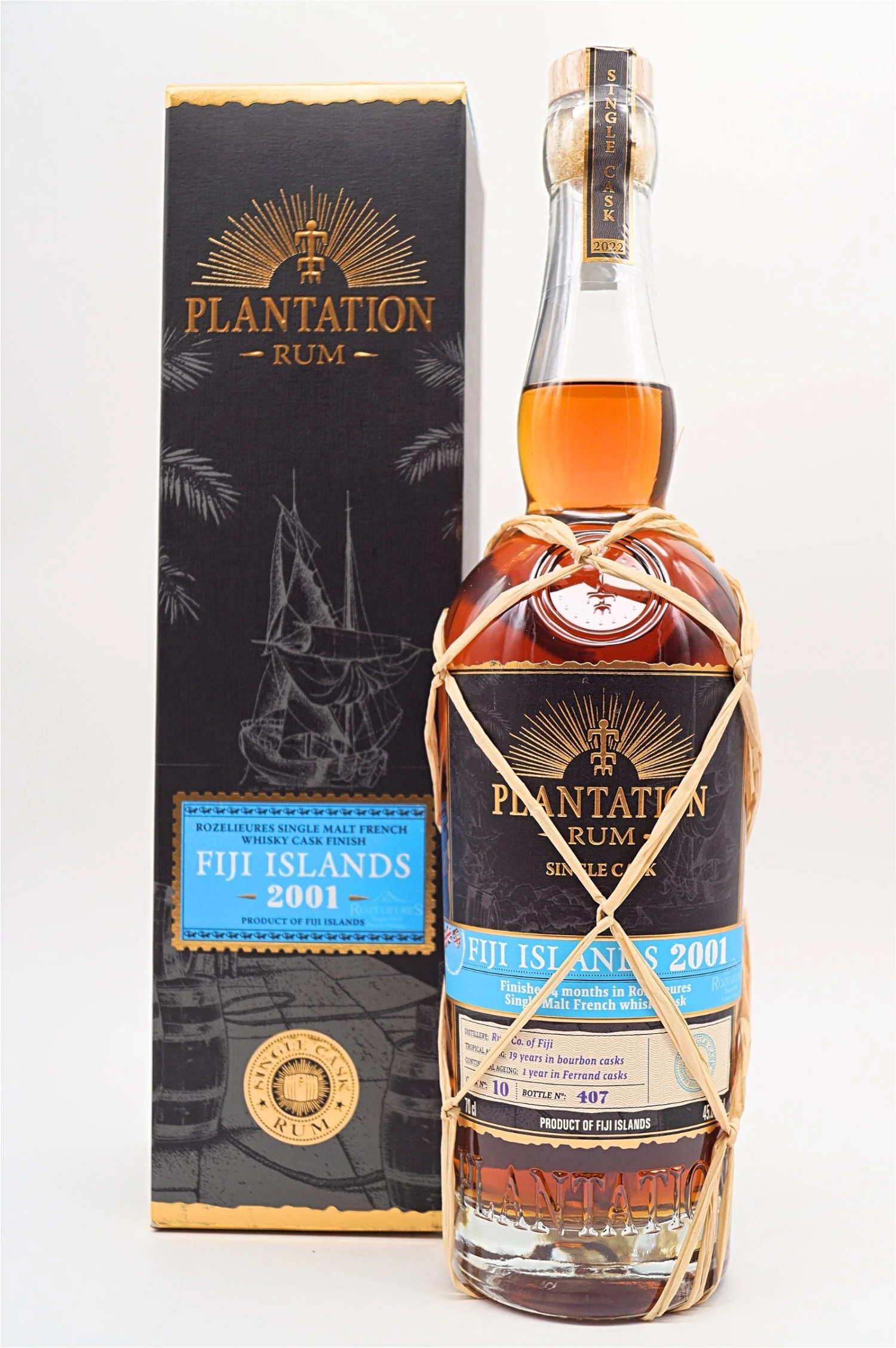 Fiji Islands 2001 Rozelieures Single Malt French Whisky Cask Finish 3 Fiji Islands 2001 Rozelieures Single Malt French Whisky Cask Finish