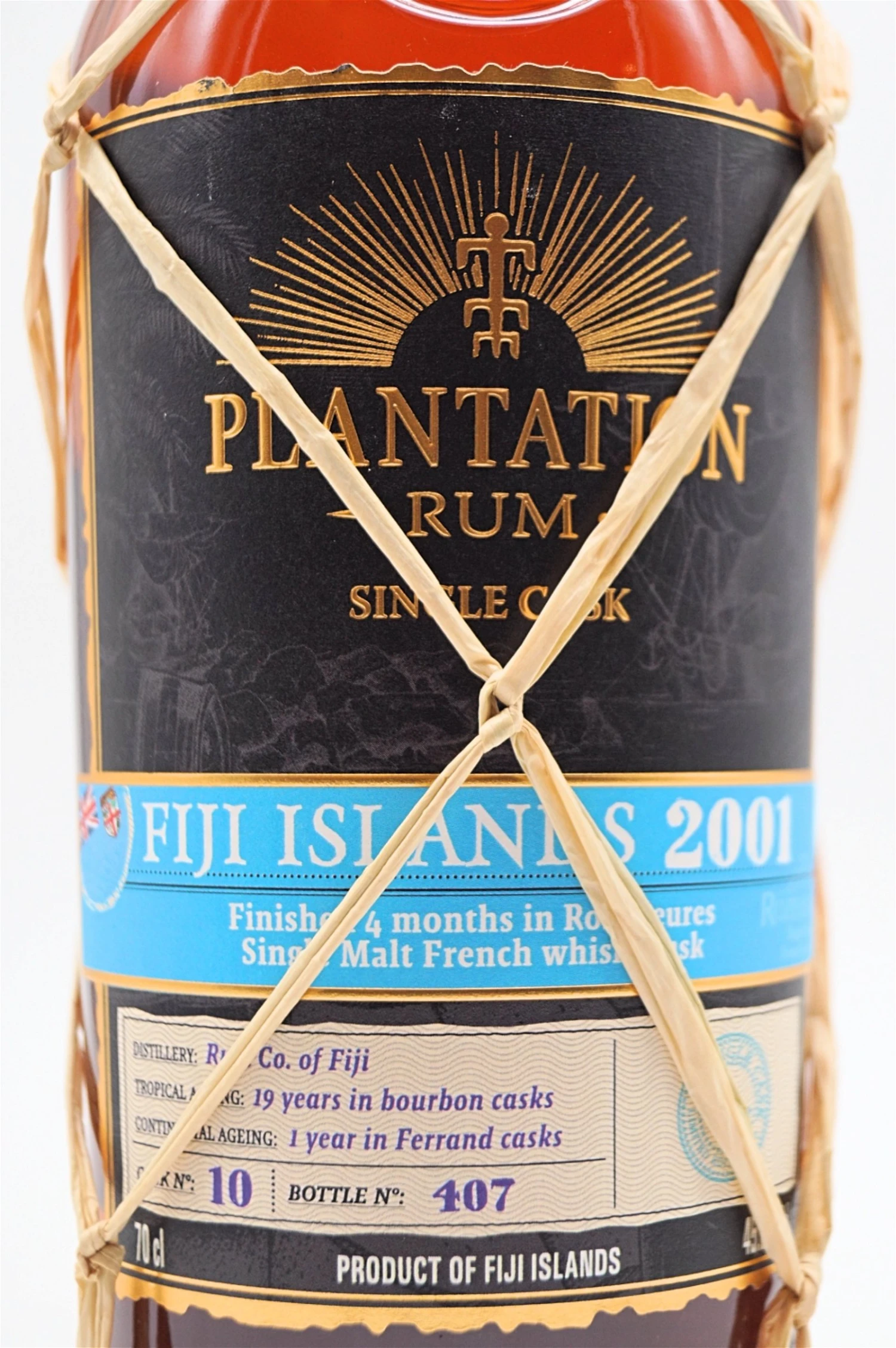 Fiji Islands 2001 Rozelieures Single Malt French Whisky Cask Finish 6 Fiji Islands 2001 Rozelieures Single Malt French Whisky Cask Finish – Bild 4