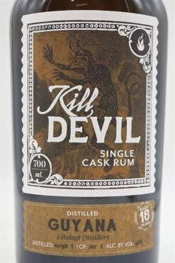 Guyana 18 Jahre Uitvlugt Distillery357 Fl. -Getränke Verkaufsgeschäft dsc09645yaqa7zy4pkqgg