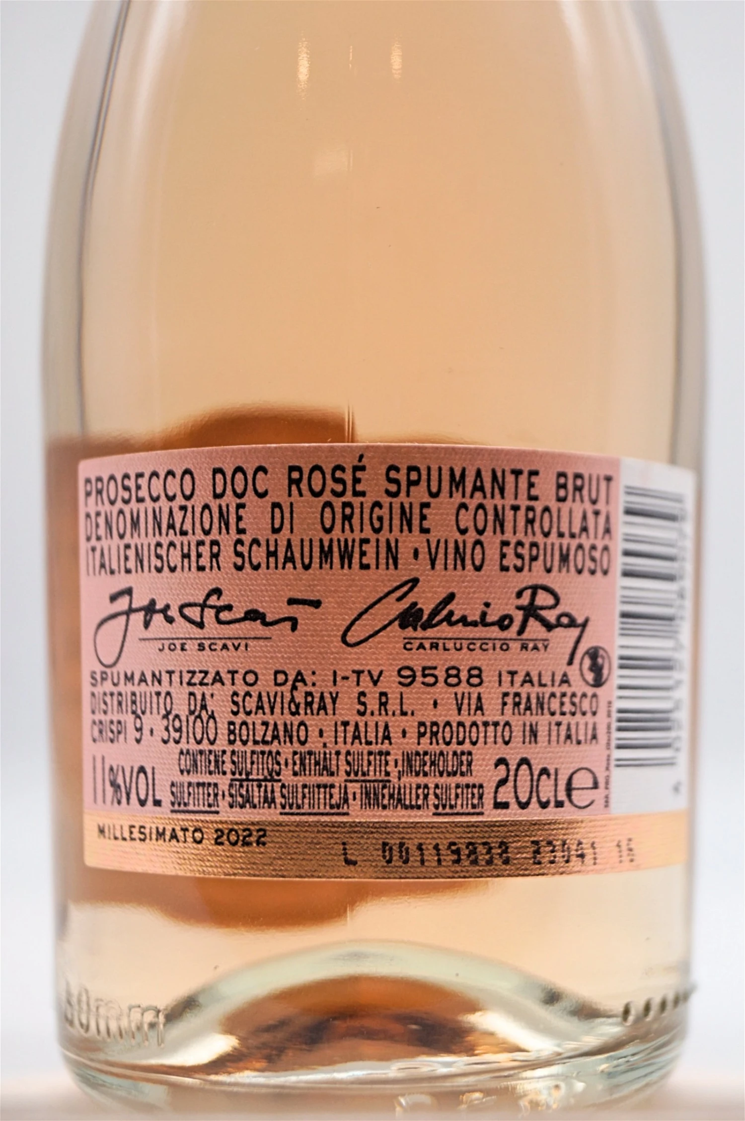 Prosecco Spumante Rose 0,2l 24 X Fl. Sparset 7 Prosecco Spumante Rose 0,2l 24 X Fl. Sparset – Bild 5