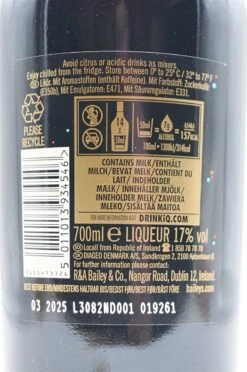 Baileys Salted Caramel Cream Likör -Getränke Verkaufsgeschäft dsc09817