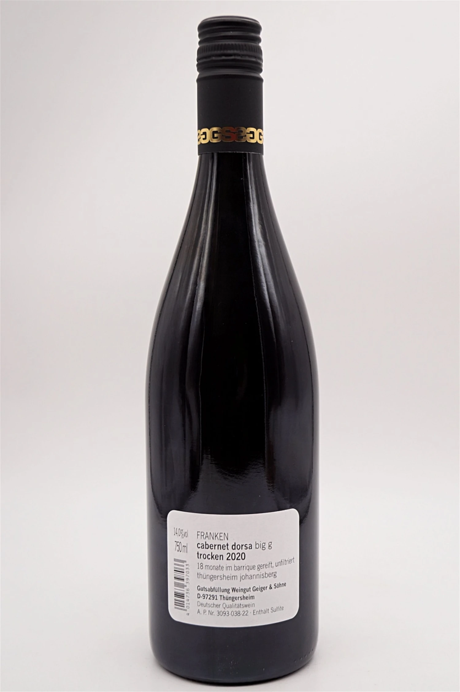 Big G Cabernet Dorsa 2020 4 Big G Cabernet Dorsa 2020 – Bild 2