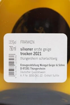 Silvaner Erste Geige Trocken 2021 -Getränke Verkaufsgeschäft gserstegeige4